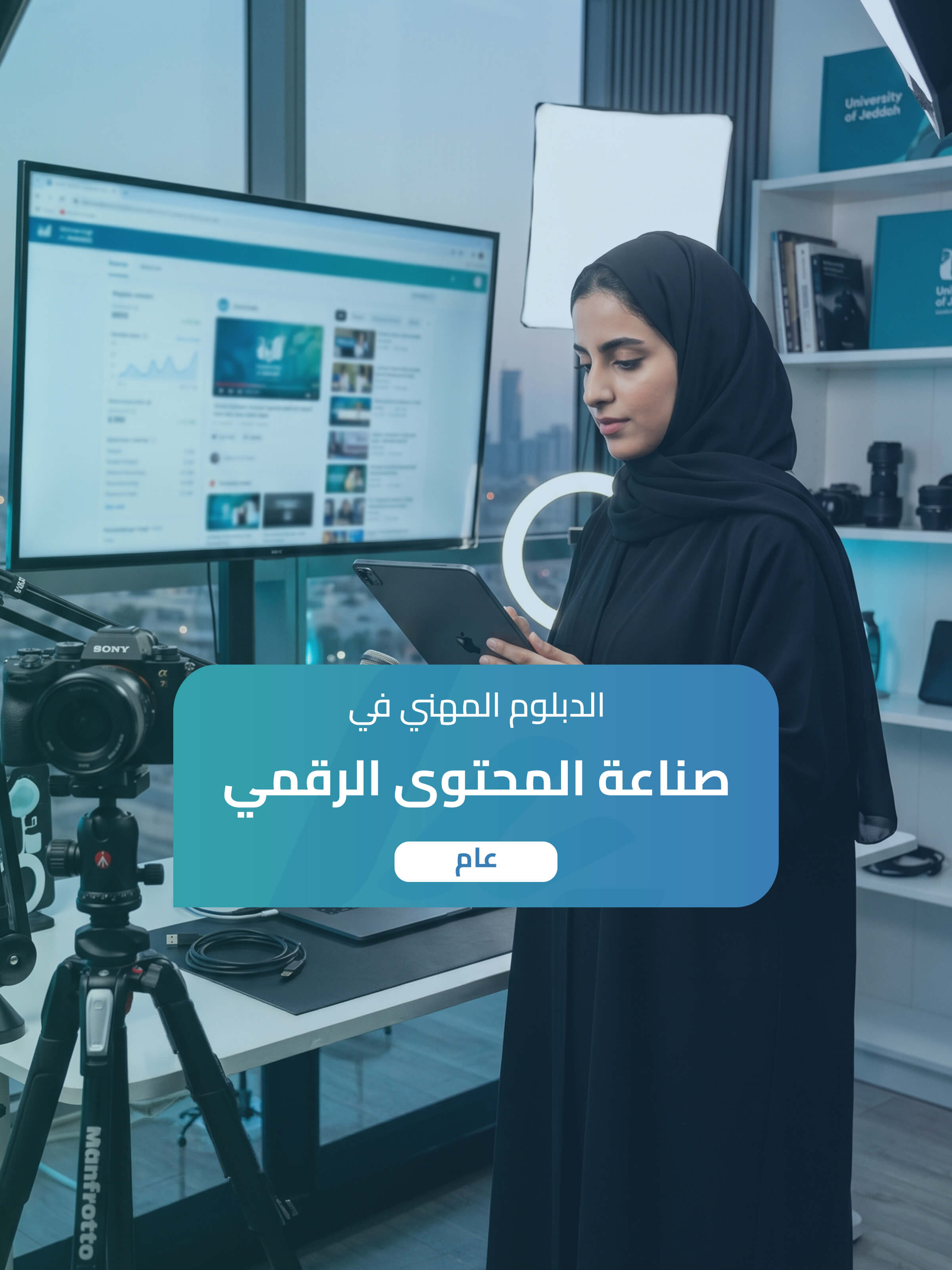 الدبلوم  المهني في صناعة المحتوى الرقمي